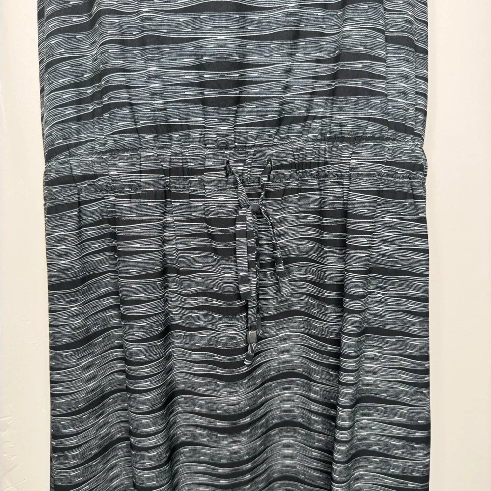 Athleta Ariel Novella Tie Waist Maxi Dress Women's 6 athletic outdoor beach boho - Picture 4 of 10